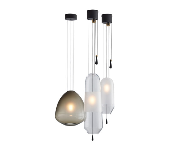 Limpid Light, transparent, large | Lampade sospensione | Hollands Licht