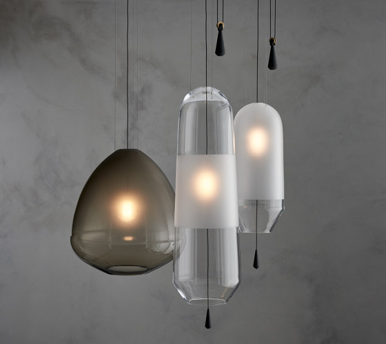 Limpid Light, transparent, large | Suspended lights | Hollands Licht