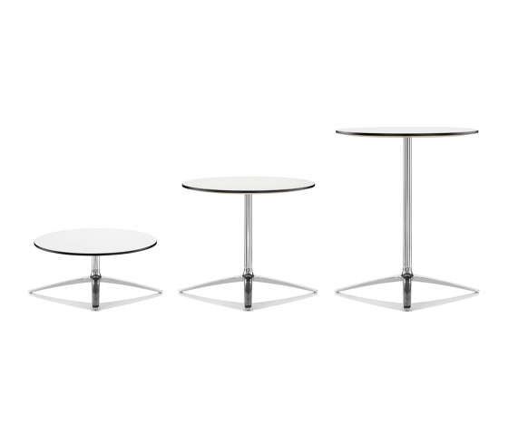 Axis Poseur High Table - White MFC Top | Standing tables | Boss Design