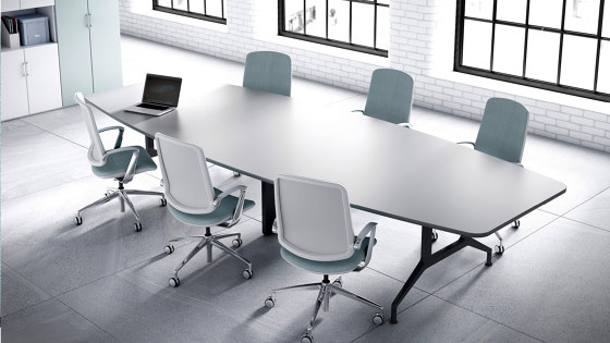 Deploy Flip Top Table - Rectangle | Tavoli contract | Boss Design