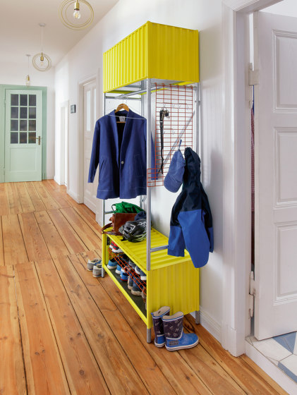 DS | Wardrobe rack to container DS | Cloakroom cabinets | Magazin®