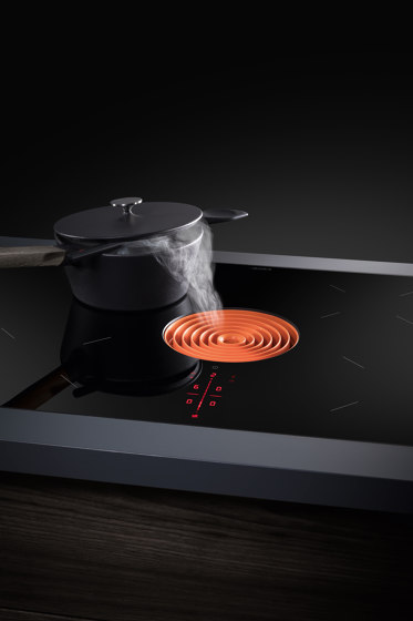 PURU | Table de cuisson induction avec dispositif aspirant – Recyclage d‘air | Tables de cuisson | BORA