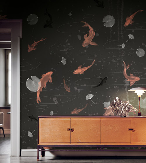 Stagno del mondo fluttuante S | Wall coverings / wallpapers | WallPepper/ Group