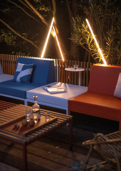 Sutra | Horizontal Torch | Outdoor free-standing lights | EGO Paris
