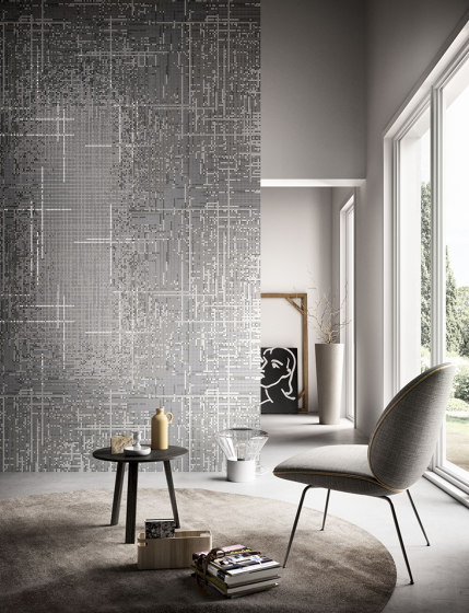 Fabric Grey | Glass mosaics | Mosaico+