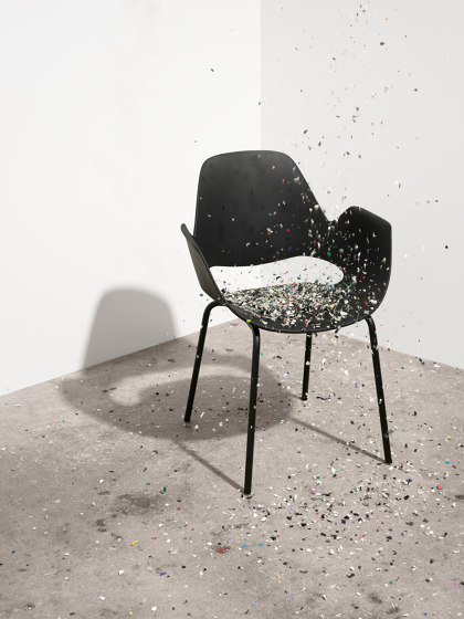 FALK | Dining armchair - Metal legs | Chairs | HOUE