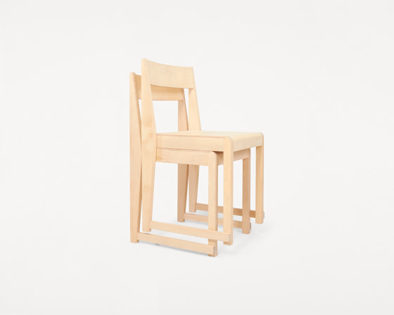 Chair 01 | Natural Wood Frame Natural Wood Seat | Chaises | Frama