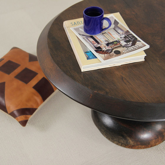 Roma Turned Wood Cocktail Table | Side tables | Pfeifer Studio
