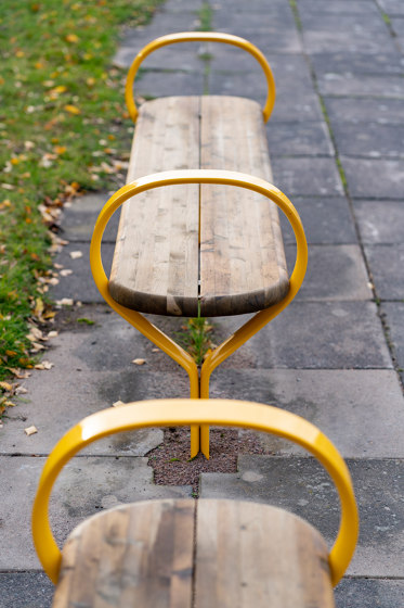 Folk bench freestanding | Bancs | Vestre