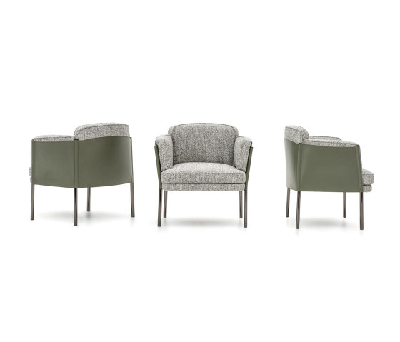 Shelley "Lounge" Little Armchair | Chairs | Minotti