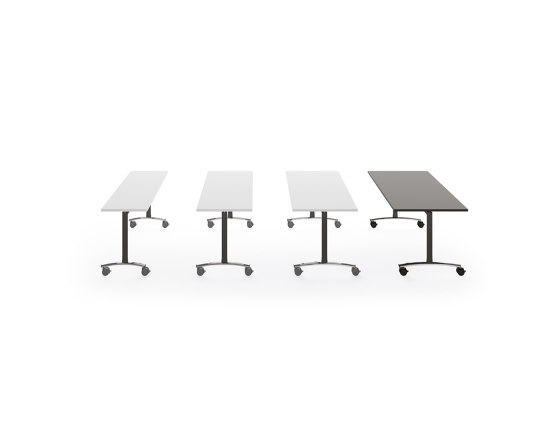 Archimede folding table with castors | Objekttische | Ibebi