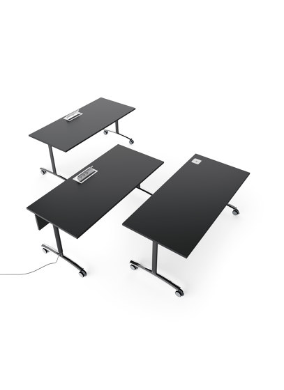 Archimede folding table with castors | Tavoli contract | Ibebi