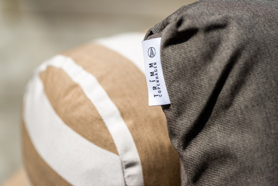 Cushion Big Grey Stripe | Cushions | Trimm Copenhagen
