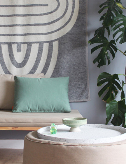 Tube Cushion Grey Stripe | Kissen | Trimm Copenhagen