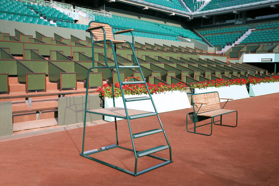Tennis | Player's bench | Sitzbänke | Tectona