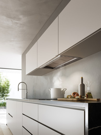 Design | Quasar 90cm Black | Kitchen hoods | Falmec