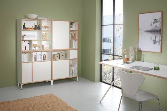 Vertiko cabinet furniture module lacquered in 20 colours | Shelving | Müller small living