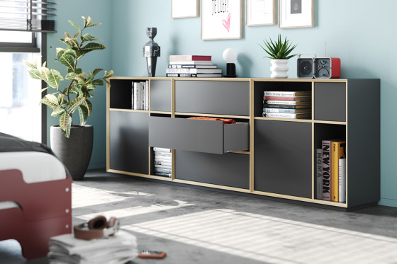 Vertiko cabinet furniture module lacquered in 20 colours | Estantería | Müller small living