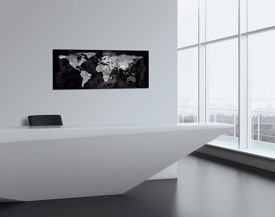 Magnetic Glass Board Artverum, 48 x 48 cm | Flip charts / Writing boards | Sigel