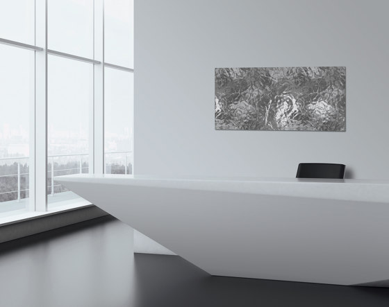 Tableau magnétique en verre Artverum, 91 x 46 cm | Chevalets de conférence / tableaux | Sigel