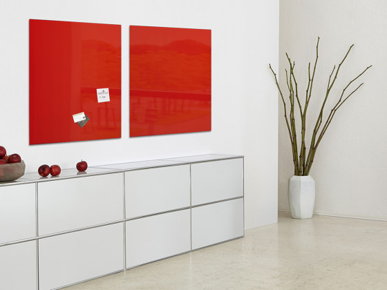 Magnetic Glass Board Artverum, 100 x 65 cm | Flip charts / Writing boards | Sigel