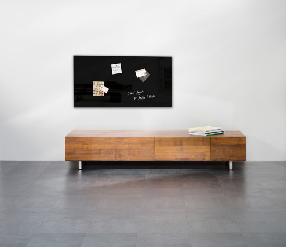 Glas-Magnettafel Artverum, 91 x 46 cm | Flipcharts / Tafeln | Sigel