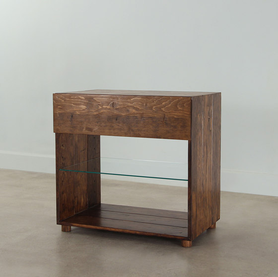 Carson Solid Wood Bedside Table | Night stands | Pfeifer Studio