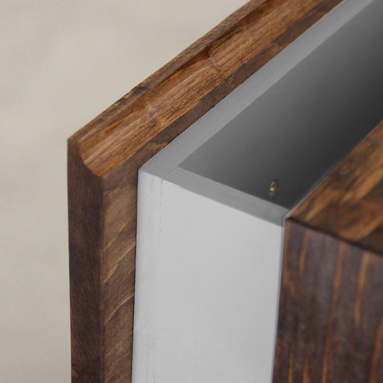 Carson Solid Wood Bedside Table | Comodini | Pfeifer Studio