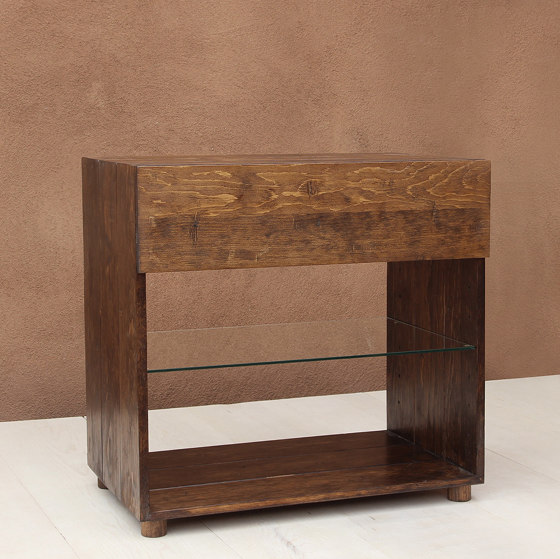 Carson Solid Wood Bedside Table | Comodini | Pfeifer Studio