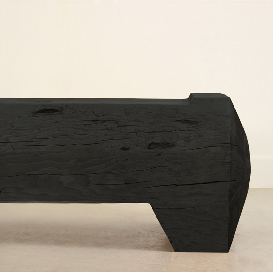 Xavier Solid Pine Bench | Bancos | Pfeifer Studio
