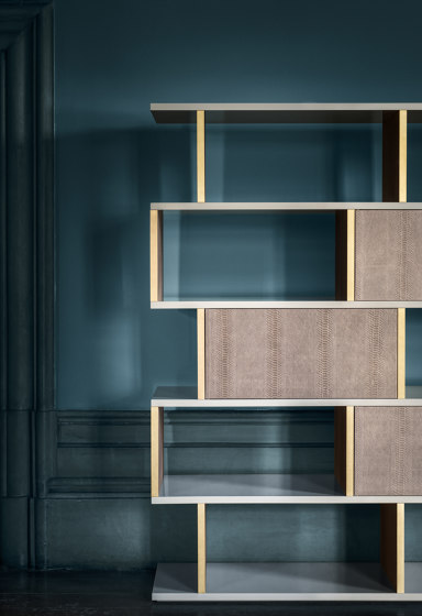 In The Mood For Leather | In & Out Bookshelf | Scaffali | CRISTINA JORGE DE CARVALHO COLLECTIONS