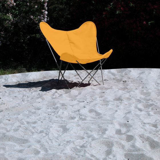 Hardoy Butterfly Chair OUTDOOR Batyline khaki | Poltrone | Weinbaums