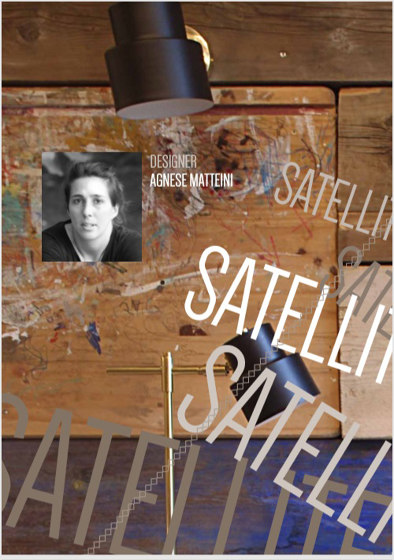 Satellite | Industrial-chic medium spot light | Ceiling lights | Bronzetto
