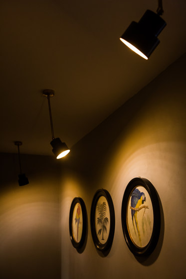 Satellite | Industrial-chic Floor lamp hight 163 cm | Luminaires sur pied | Bronzetto