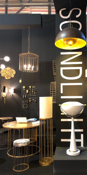Soundlight | Table half sphere sound lamp | Lámparas de sobremesa | Bronzetto