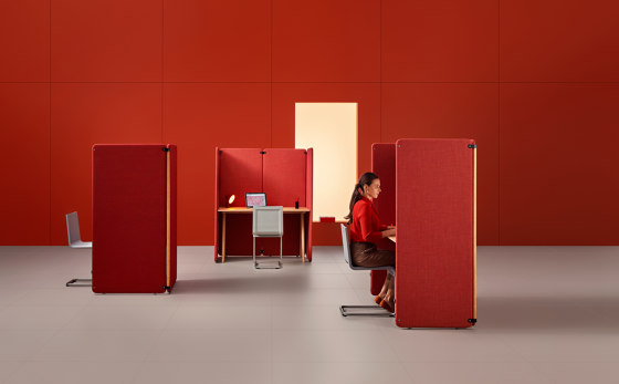 Duo | Sound absorbing table systems | Mute