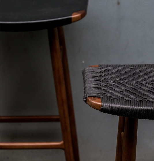 Freja Bar Stool SH750 Paper Cord Seat | Sgabelli bancone | Stellar Works