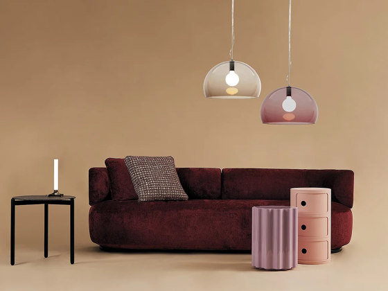 Fl/Y Transparent Bordeaux | Suspensions | Kartell