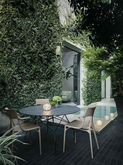 Glossy XXL Outdoor Ovale Aged Bronze | Tavoli pranzo | Kartell