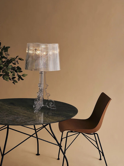 Bourgie Transparent Cristal | Lámparas de sobremesa | Kartell