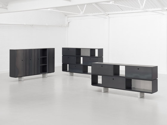 Chamfer Assembled Storage Configuration 2 | Sideboards | Isomi