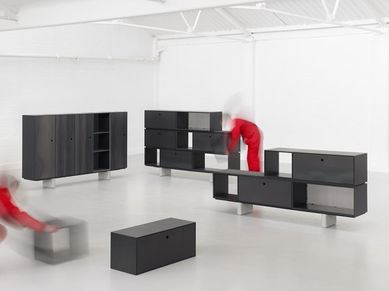 Chamfer Assembled Storage Configuration 4 | Cabinets | Isomi