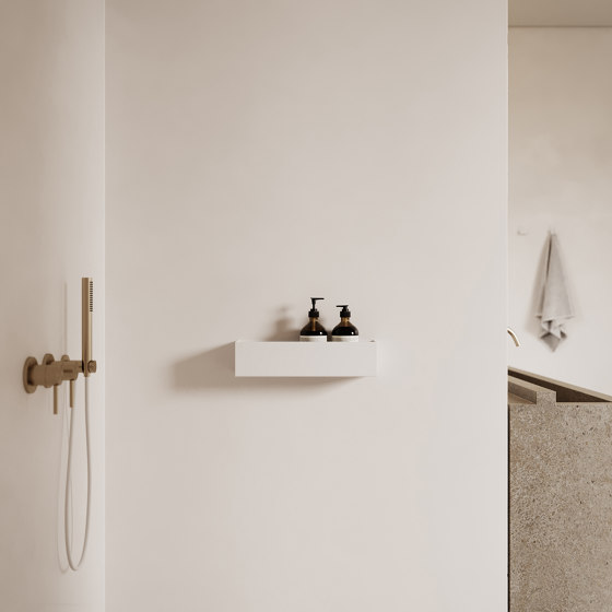 Bath Shelf 20cm - Black | Repisas / Soportes para repisas | NICHBA
