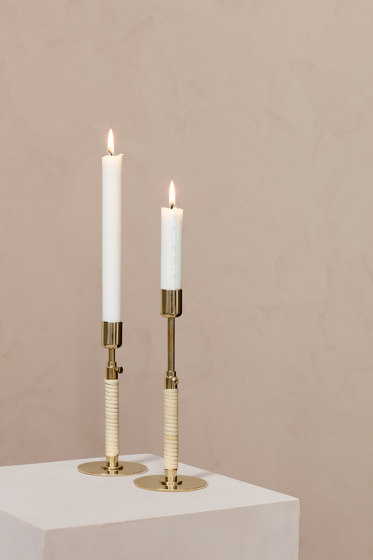 Duca Candle Holder | Olive Green | Bougeoirs | Audo Copenhagen
