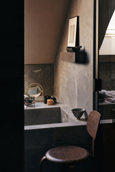 Nimbus Mirror, Rectangular, Bronzed Brass | Specchi | Audo Copenhagen