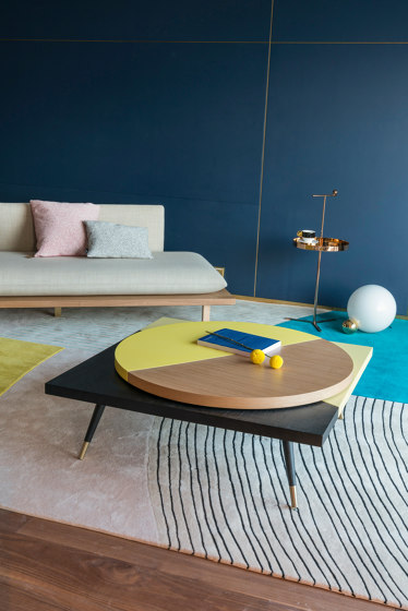 LAZY SUSAN | Coffee Table | Yellow | Tables basses | Maison Dada