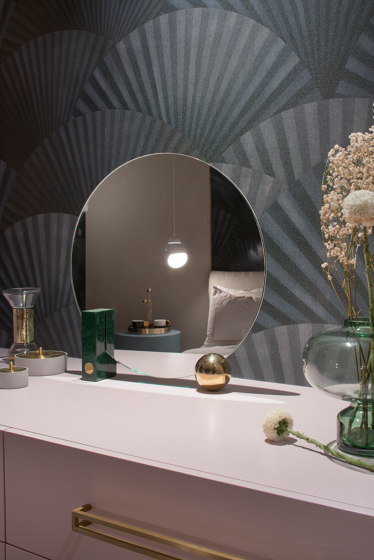 LOOKING FOR DORIAN | Table mirror | Blue | Specchi | Maison Dada
