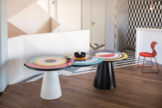 SONIA ET CAETERA | Dining Table One Circle | Marquetry | Tables de repas | Maison Dada