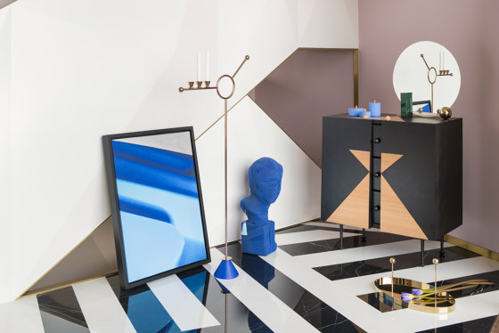 THIS IS NOT A SELF PORTRAIT | Decorative Object | Blue | Objetos | Maison Dada