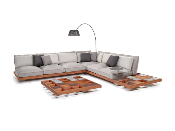 Mozaix modular lounge | Chaise longues | Royal Botania